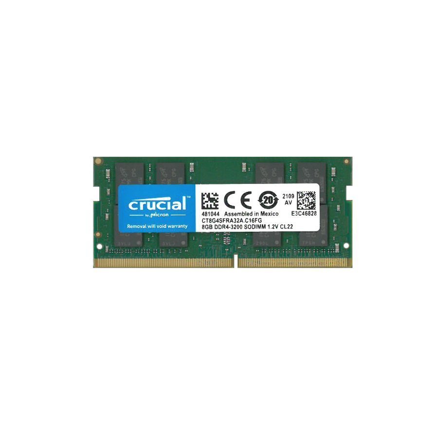 2枚組 16GB ×2 （ 32GB ） Crucial Micron製 増設 メモリ ノート・小型 PC DDR4 3200 mhz PC4  25600 SODIMM 260pin CT16G4SFRA32A 通販 LINEポイント最大1.0%GET | LINEショッピング