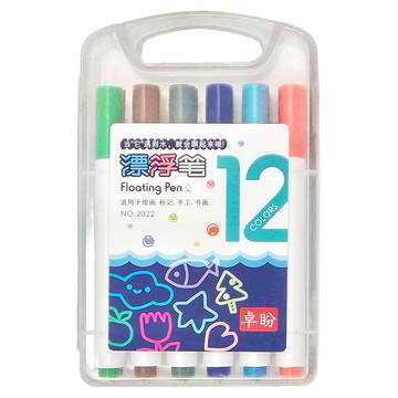 德德小品集 漂浮筆 套裝組  1盒  12