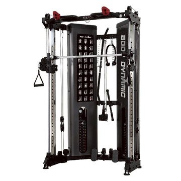 【德旺健身器材】 TO-S128【史上最小體積 / 摺疊省空間 / 重量秒切換】多功能史密斯機