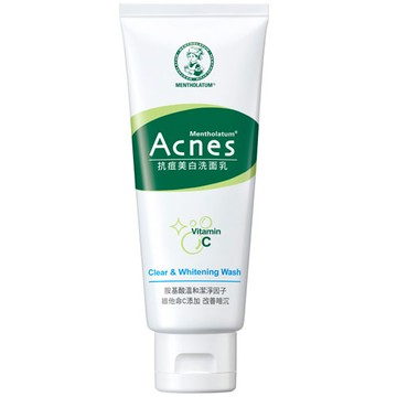 《新包裝》曼秀雷敦 Acnes 抗痘美白洗面乳   100g