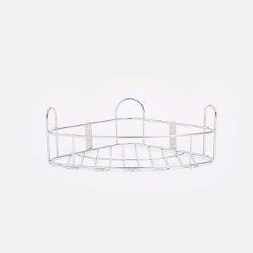 特力屋 304不鏽鋼單層轉角置物架