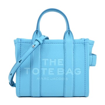 MARC JACOBS THE LEATHER MICRO TOTE 皮革兩用托特包-水藍_廠商直送