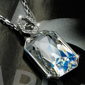 水晶項鍊 毛衣鍊-精美高貴奢華鑲鑽情人節生日禮物女飾品73gc3【獨家進口】【米蘭精品】