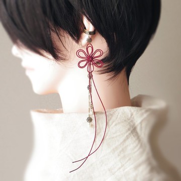 單邊耳骨夾 一足釣・佇