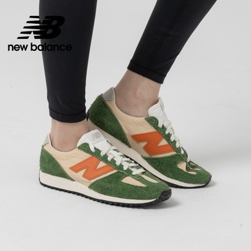 【New Balance】 NB 復古鞋_中性_橘綠色_U471VBA-D楦 471