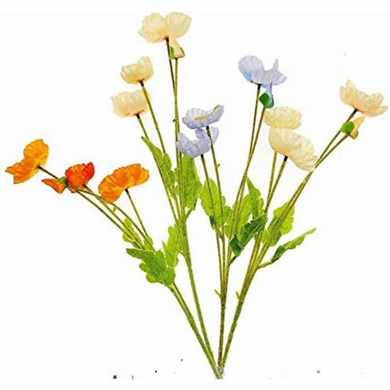 造花 ポピー 4枚入り 多色 枯れない花 生け花 P02 ウェディング ブーケ 人工観葉植物 お祝い 飾り 花束 インテリア デコレーション 通販 Lineポイント最大0 5 Get Lineショッピング