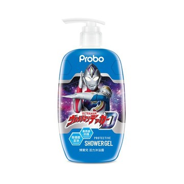 博寶兒 活力沐浴露500ml-超人力霸王