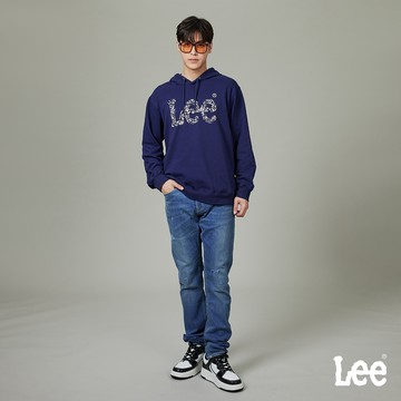 Lee 709 彈性低腰合身小直筒牛仔褲 中藍洗水 LB417080113