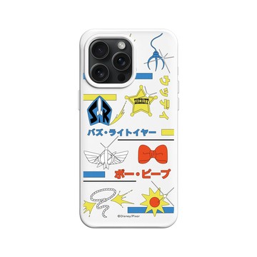 iPhone 15 Pro Max SolidX 白 - 迪士尼-玩具總動員 Toy Story - 玩具總動員 - 徽章
