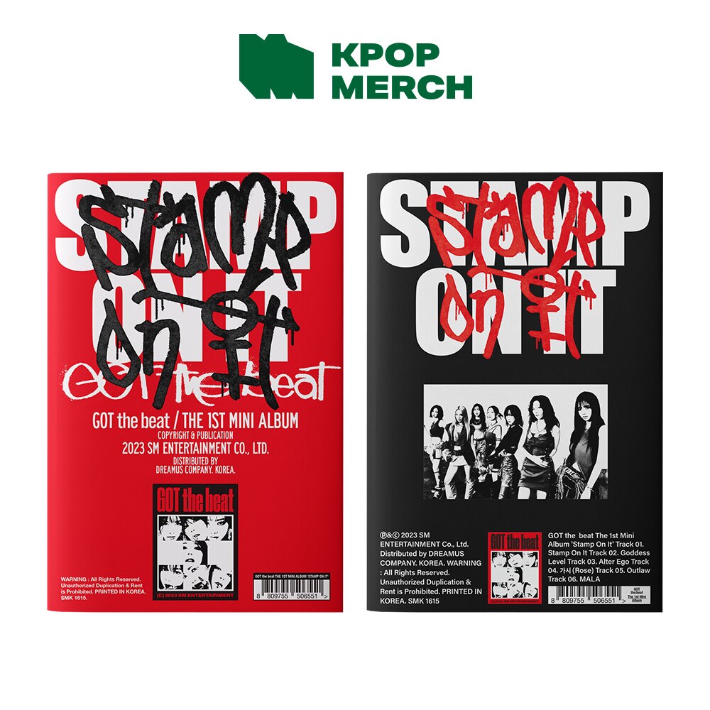 自社特典提供](GOT THE BEAT) STAMP ON IT (1ST mini album)バージョン選択可能[1月16日発売予定] got the beat come back!