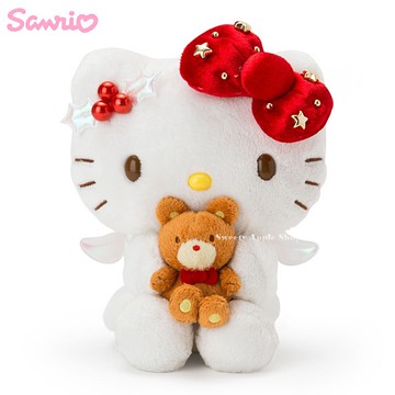 日本限定 HELLO KITTY 凱蒂貓 Angel Christmas 天使聖誕 玩偶娃娃