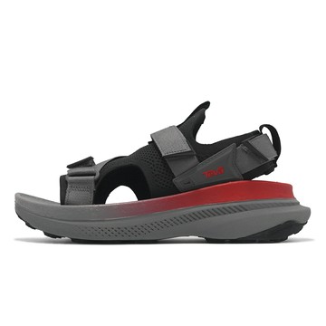 Teva 越野跑涼鞋 M Aventrail 男鞋 灰黑色 緩衝 魔鬼氈 針織 戶外鞋 涼鞋