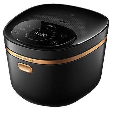 PHILIPS 飛利浦 醒香智選8人份IH電子鍋  黑色  HD4539