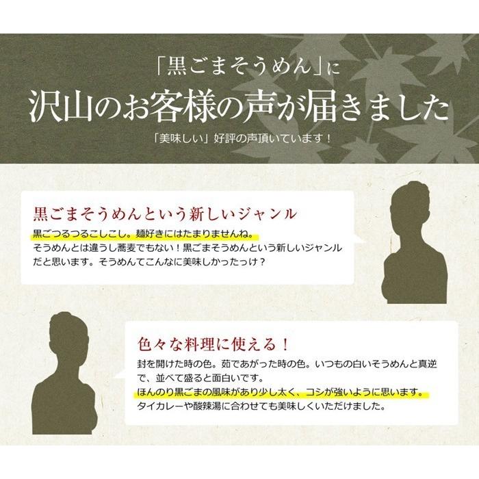 内祝い お返し お取り寄せ グルメ ご当地 贈り物 贈答 お土産 島原 送料無料 黒ごま 手延べそうめん 各種のし対応 50g×46束 木箱入