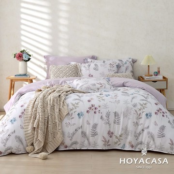 HOYACASA 抗菌天絲兩用被床包組｜輕風絮語｜(雙人/加大)