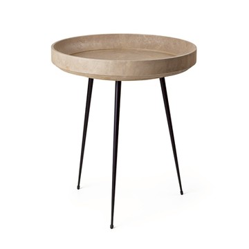 Bowl Table 理想邊桌（褐棕、中）