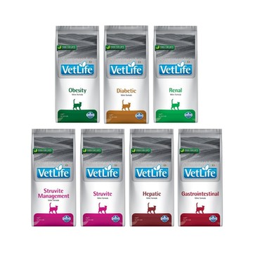 義大利Farmina法米納-Vet Life獸醫天然處方系列-貓用配方 2kg/4.4lb(買二件送寵喵樂-貓草玩具1個隨機)