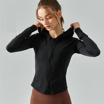 現貨+預購 女瑜珈外套運動服外套瑜珈服健身透氣速乾-涼感抗UV4色74ld60【獨家進口】【米蘭精品】