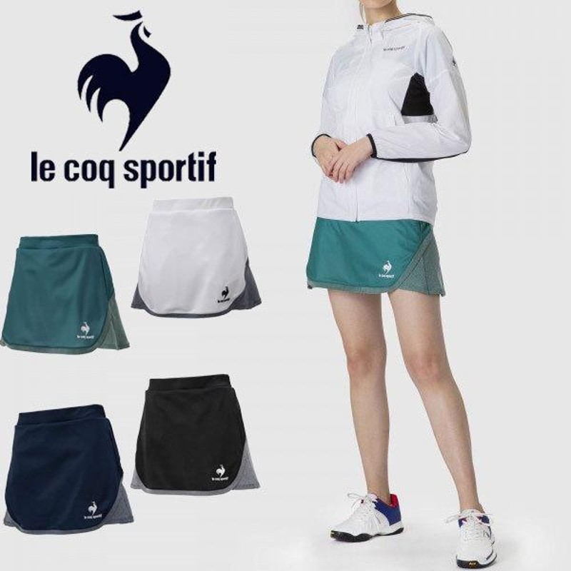 送料無料 メール便発送 即納可☆【le coq sportif】ルコック 超特価 レディース テニス スコート QTWSJE10  LINEショッピング