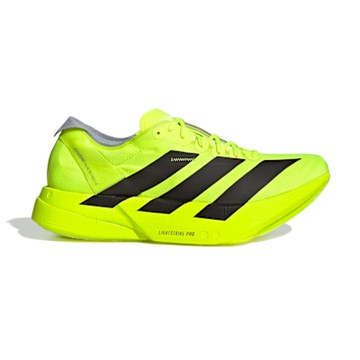 Adidas Adizero Adios Pro 4 男鞋 螢光綠色 運動 休閒 跑鞋 輕量 緩震 慢跑鞋 JR6364