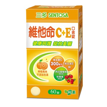 三多維他命C+E 口含錠-60PC