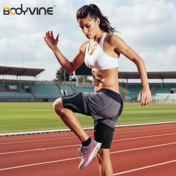 【BODYVINE巴迪蔓腿套】超肌感貼紮大腿套-1雙｜Power-Band彈性壓力貼紮強化大腿肌穩固