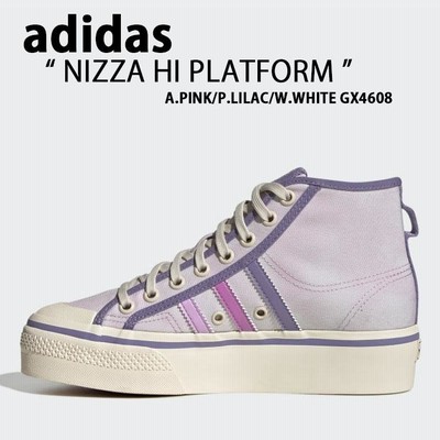 adidas アディダス スニーカー レディース NIZZA PLATFORM MID W