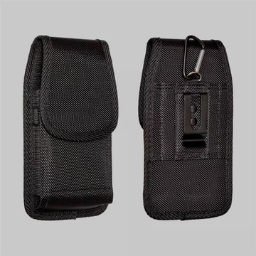 中老年單層豎款魔術貼腰套手機包