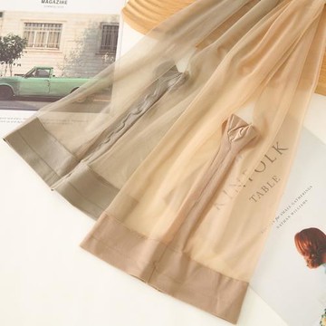 T襠3D啞光絲襪防勾絲無痕大碼超薄全透明不掉檔裸感夏季女連褲襪