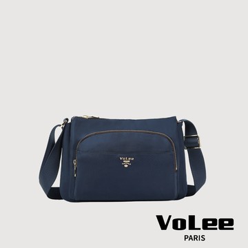 【VOLEE】輕旅風格斜背包-藍色/VO201-54-BL