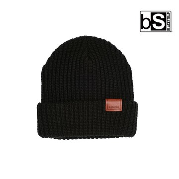BlackStrap Chunk Beanie 反摺毛帽 /Black/黑色/單一尺寸/保暖透氣/日常穿搭/多色可選擇