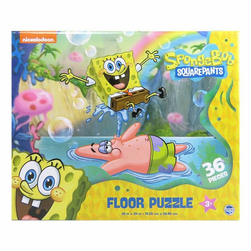 スポンジボブ キッズ フロア パズル 36ピース SpongeBob Kids Puzzle 