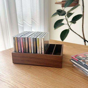 免運 可開票 工廠直銷 實木專輯cd展示架唱片收納架CD收納盒磁帶唱片碟片收納PS游戲收納 快速出貨DDD1111