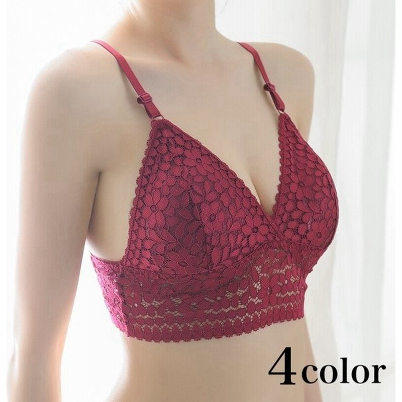 ノンワイヤーブラ ブラトップ パッド付き カップ付き ブラジャー レディース ハーフトップ ショート 花柄 上品 セクシー 可愛い おしゃれ 女子力ア 通販 Lineポイント最大0 5 Get Lineショッピング
