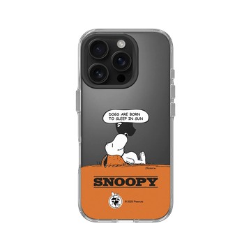 iPhone 16 Pro Clear 透明 - 史努比 Snoopy 75th Anniversary - 75週年-休息一下