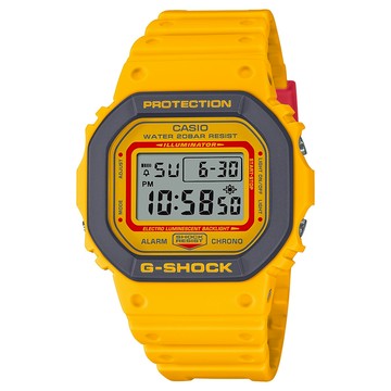 CASIO 卡西歐 G-SHOCK 復刻1994彩色運動電子錶 DW-5610Y-9