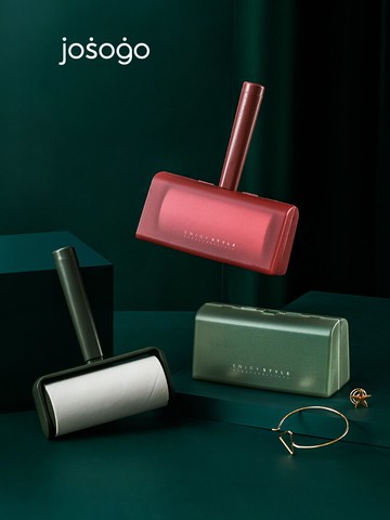 時尚滾刷粘毛器可撕式滾筒粘塵紙衣服黏毛除毛去毛器清潔沾毛神器