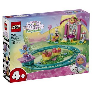 樂高LEGO 蓋比的娃娃屋系列 - 11214 精靈雲霄飛車和茶會