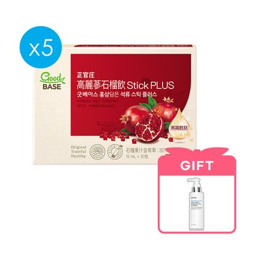 高麗蔘石榴燕窩胜肽飲PLUS 30入x5盒(效期:2026/11)