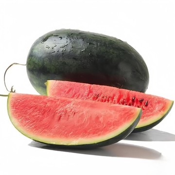 🍉【黑美人西瓜種子】🍉超甜大果  少籽西瓜種子 黑皮紅瓤巨型西瓜水果種子四季農家庭院陽台盆栽