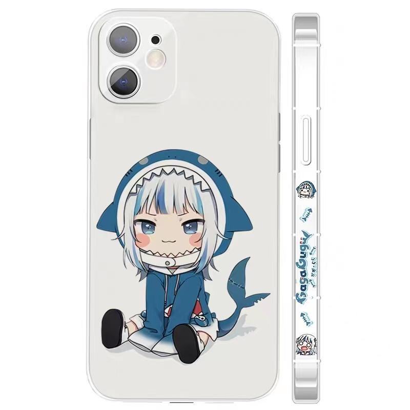 ホロライブ hololive EN 風 がうる ぐら Gawr Gura 風 iPhoneケース iphone14 iphone13 iphone8  iphone7 iphoneX 携帯のケース アイフォン スマホケース | LINEブランドカタログ