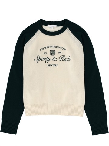 sporty & rich jersey with logo