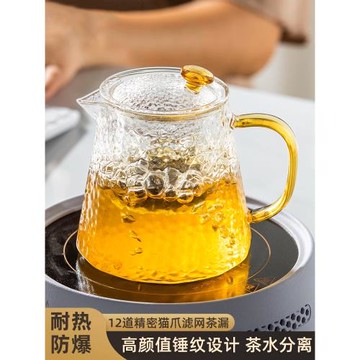 捷安璽茶壺泡茶家用2025新款玻璃水壺一人用飲花茶單電陶爐煮茶壺