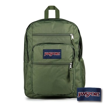 JANSPORT BIG STUDENT 校園系列後背包 -軍綠色