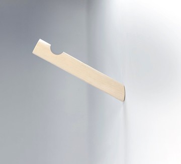 白楊木壁掛鉤。簡約的牆壁儲物。花邊支架。植物架衣架。