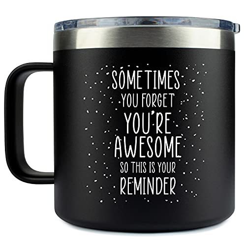 Inspirational Gifts for Men or Women- Stainless Steel Coffee Mug Tumbler? “