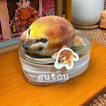 桃園出貨✨我的刀盾柴蛙捏捏  手繪軟糯可愛送掛包掛件擺件 送人禮物
