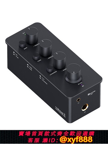 {可打統編 保固一年}FosiAudio弗西音頻SK01臺式耳放前級一體桌面耳機功率放大便攜式