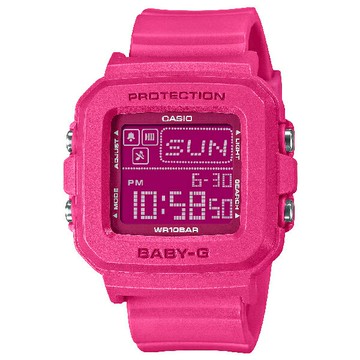 CASIO 卡西歐 BGD-10K-4 BGD-10 PLUS系列錶殼吊飾套組Y2K風格爆款腕錶 蜜桃粉 39mm｜樂天全館特惠中★指定刷卡回饋10%
