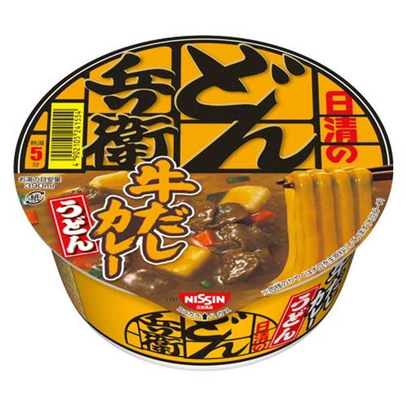 日清 どん兵衛 牛だしカレーうどん 87g×12個